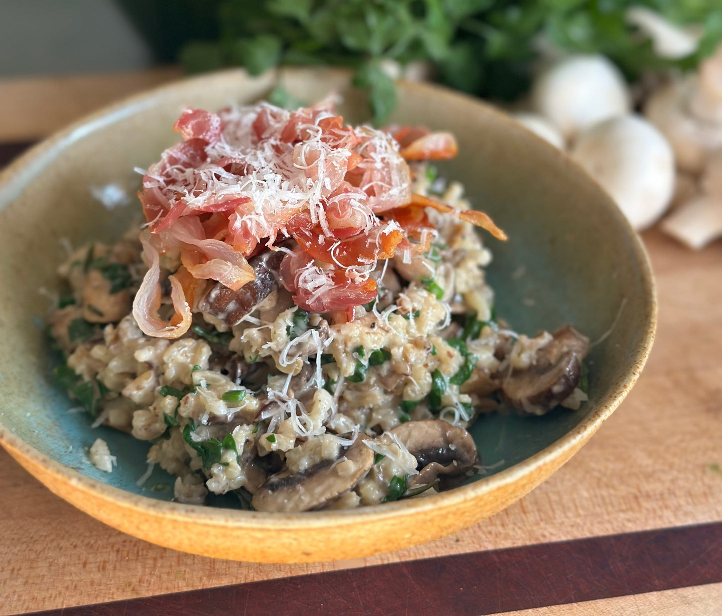 Risotto aux champignons