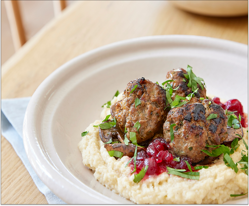 BOULETTES D’AGNEAU AUX AIRELLES